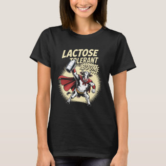 Camiseta Amantes de la leche divertida de vaca tolerantes a