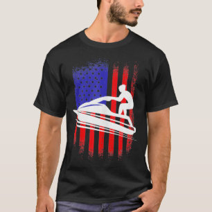 Camiseta Amantes de la moto JetSki USA Jet Skiing America F