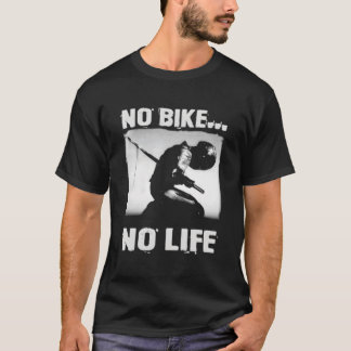 Camiseta Amantes De La Motocicleta Y Ciclistas Sin Biciclet