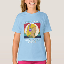 Camiseta amantes de la música