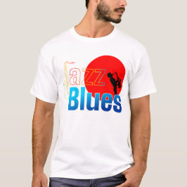 Camiseta Amantes de la música jazz y blues
