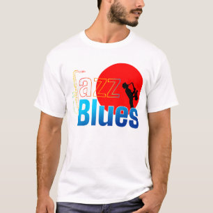 Camiseta Amantes de la música jazz y blues