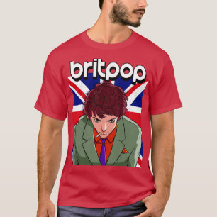 Camiseta Amantes de la música rock rock de Britpop Mod Suit