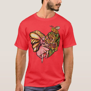 Camiseta Amantes de la naturaleza de la primavera de las ha