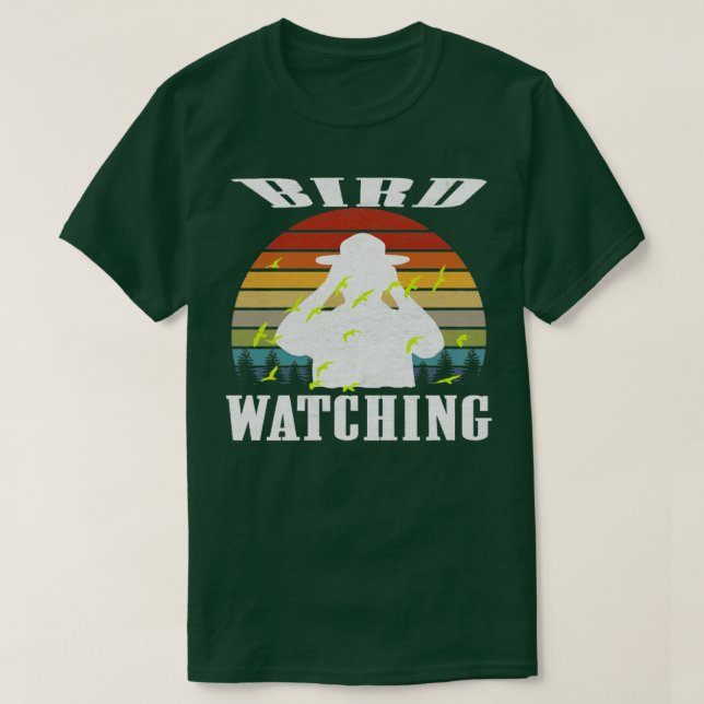 Camiseta Amantes de la observación de aves 1 (Diseño del anverso)