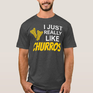 Camiseta Amantes de la pastelería española boliviana Churro