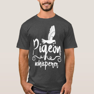 Camiseta Amantes de las aves del pichón de Cute Pigeon Whis
