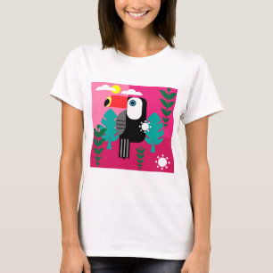 Camiseta Amantes de las aves tropicales turcas