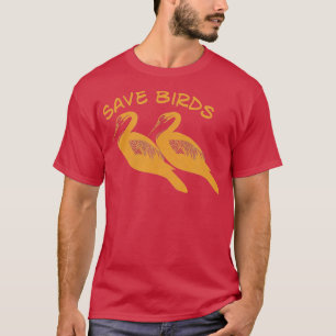 Camiseta Amantes de las aves y la naturaleza: Darter de la