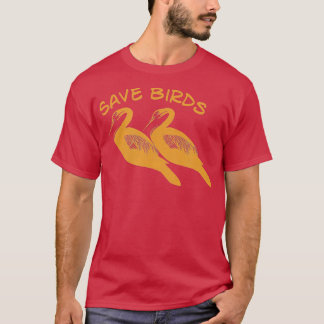 Camiseta Amantes de las aves y la naturaleza: Darter de la 