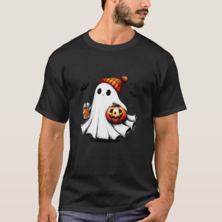Camiseta Amantes de las calabazas Bujee fantasma jee jee Ha