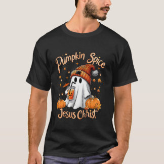 Camiseta Amantes de las calabazas Bujee fantasma jee jee Ha