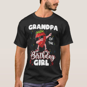 Camiseta Amantes de las frutas abuelo del Chica de cumpleañ