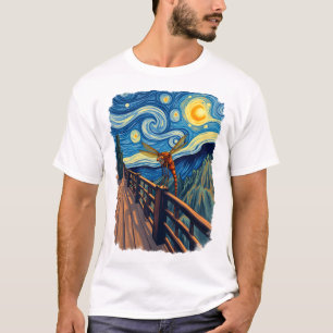 Camiseta Amantes de las libélulas libélula artística