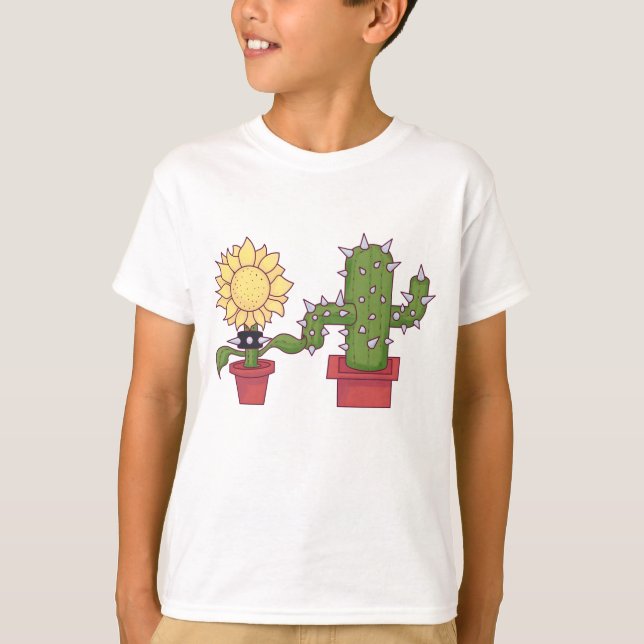 Camiseta Amantes de las plantas (Anverso)