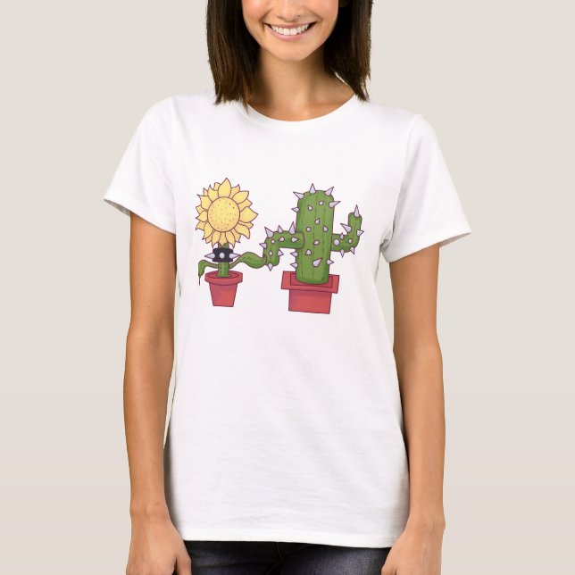 Camiseta Amantes de las plantas (Anverso)