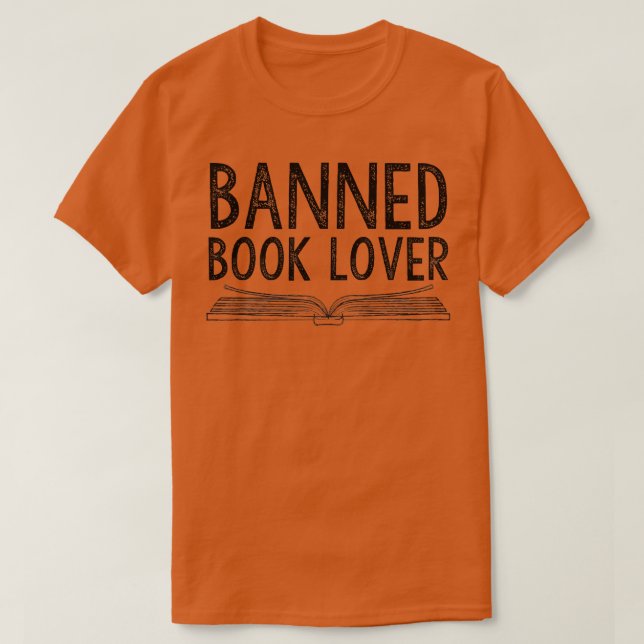 Camiseta Amantes de leer libros prohibidos Semana de lectur (Diseño del anverso)
