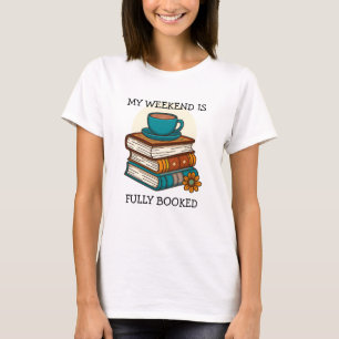 Camiseta Amantes de libros completos de fin de semana
