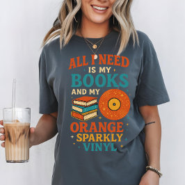 Camiseta Amantes de Libros, todo lo que Necesito s