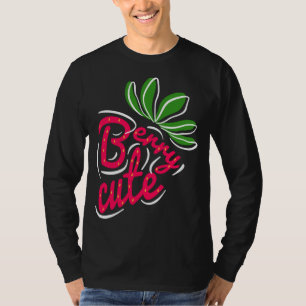 Camiseta Amantes de los Frutos de Fresa Cuta de Berry