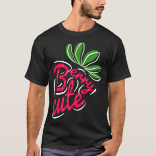 Camiseta Amantes de los Frutos de Fresa Cuta de Berry