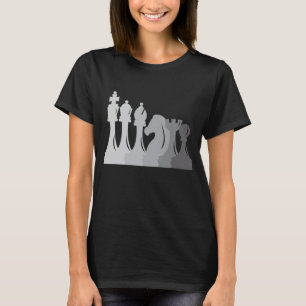 Camiseta Amantes de los juegos de mesa de ajedrez o de torn