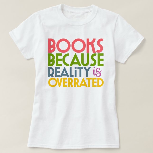 Camiseta Amantes de los libros  (Diseño del anverso)