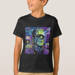 Camiseta Amantes de los Monstruos Frankenstein, graciosos d