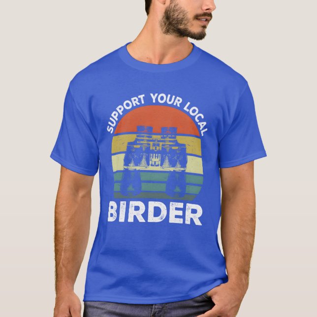 Camiseta Amantes de los pájaros Ornitólogo Birdwatching Bir (Anverso)