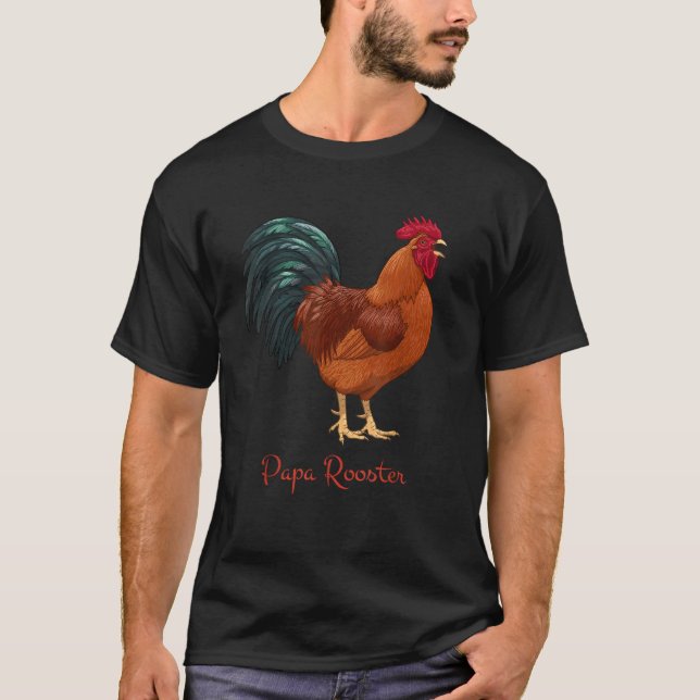 Camiseta Amantes de los pájaros rojos de Rhode Island (Anverso)