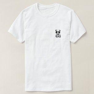 Camiseta Amantes de los pandas cachorros kawaii lindos en e