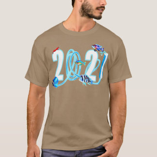 Camiseta Amantes de los peces del acuario de 2021
