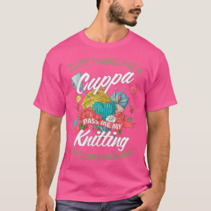 Camiseta Amantes De Los Tejidos Divertidos Me Hacen Un Cupp