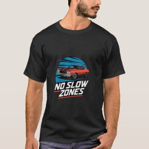 Camiseta Amantes de Muscle Car sin Zonas Lentas