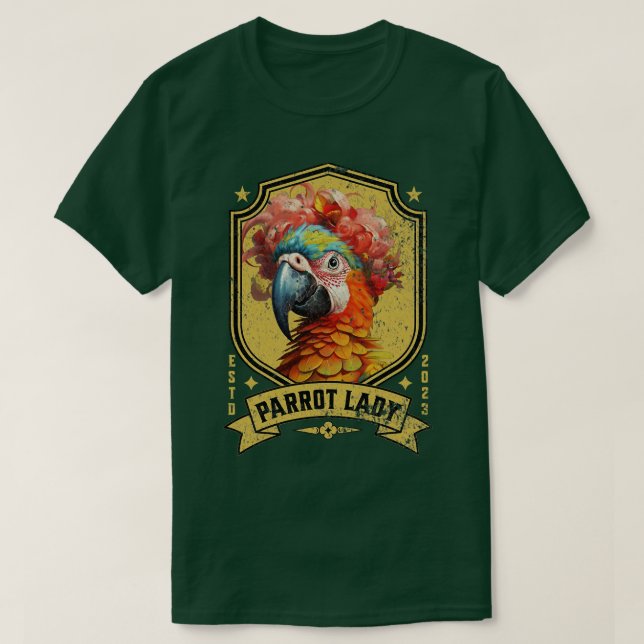 Camiseta Amantes de pájaro loco Lady Diseño Delight 7 (Diseño del anverso)