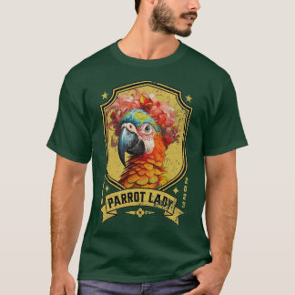 Camiseta Amantes de pájaro loco Lady Diseño Delight 7