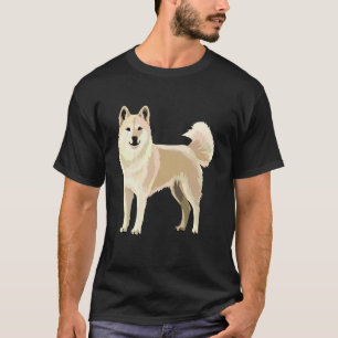 Camiseta Amantes de perros majestuosos Samoyed de pie Bjelk