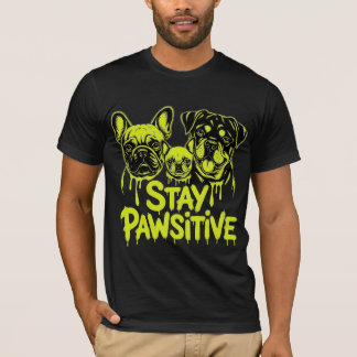 Camiseta Amantes de Perros Positivos