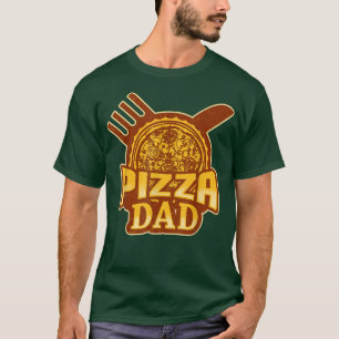 Camiseta Amantes de Pizza Mens I Love Pizza Dad 9632246