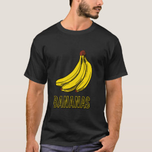 Camiseta Amantes de plátanos divertidos y extravagantes