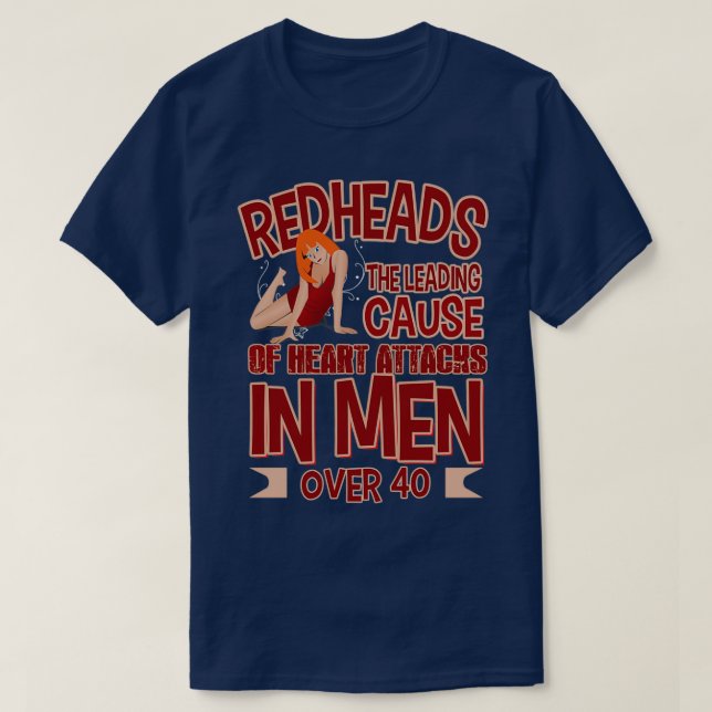 CAMISETA AMANTES DE REDHEADS (Diseño del anverso)