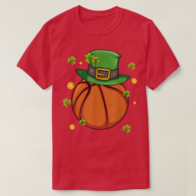 Camiseta Amantes de St Patrick's Day en el baloncesto Clove (Diseño del anverso)