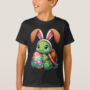Camiseta Amantes de tortugas de Pascua mascotas conejos hom