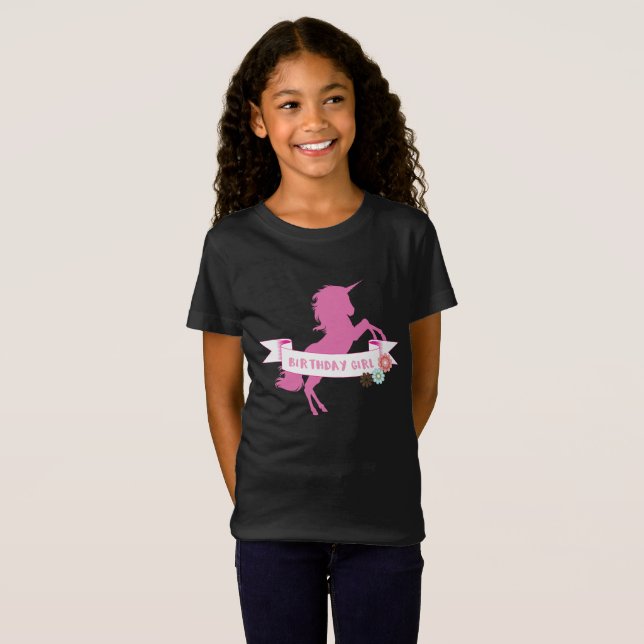 Camiseta Amantes de Unicornio Chicas (Anverso completo)