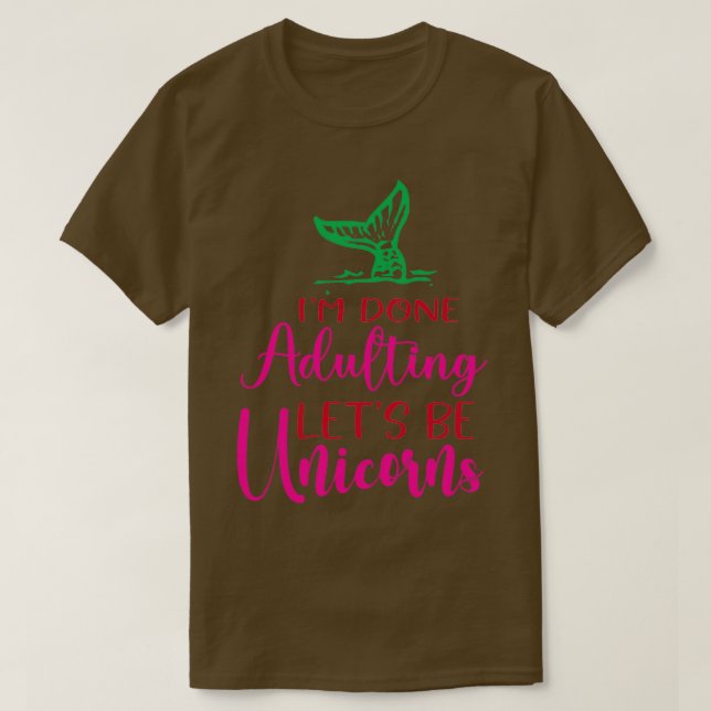 Camiseta Amantes De Unicornio Diversos Regalos De Adultos H (Diseño del anverso)