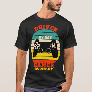 Camiseta Amantes de videojuegos divertidos de Driver Gaming