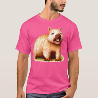 Camiseta Amantes de Wombat, un animal australiano que vive 