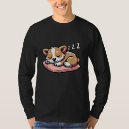 Camiseta Amantes del adorable y lindo animal dormido Pembro