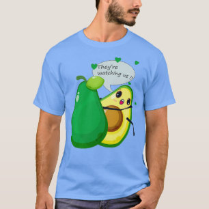 Camiseta Amantes del aguacate haciendo el amor