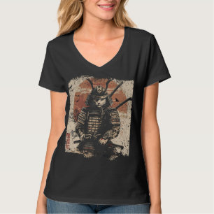 Camiseta Amantes del arte gatuno de Samurai